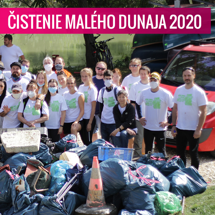 Čistenie Malého Dunaja 2020