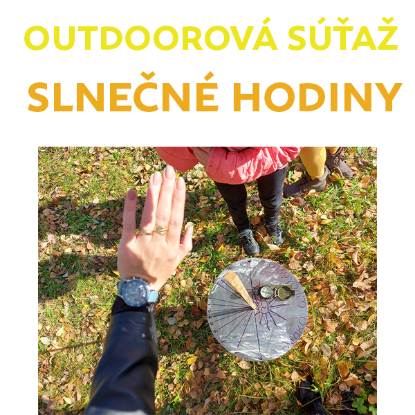 Aprílová outdoorová súťaž SLNEČNÉ HODINY