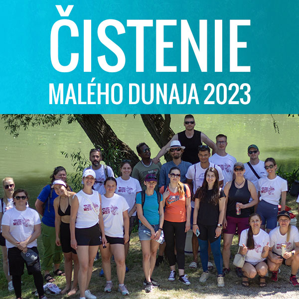 Čistenie Malého Dunaja 2023