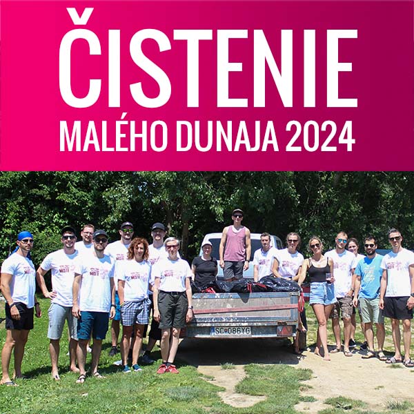 Čistenie Malého Dunaja 2024