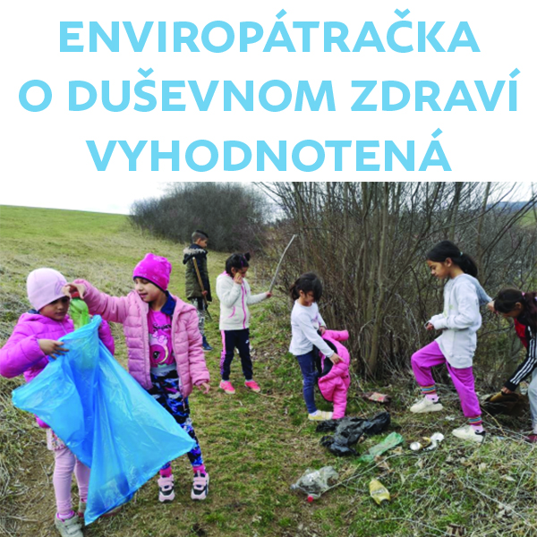 Enviropátračka o duševnom zdraví VYHODNOTENÁ