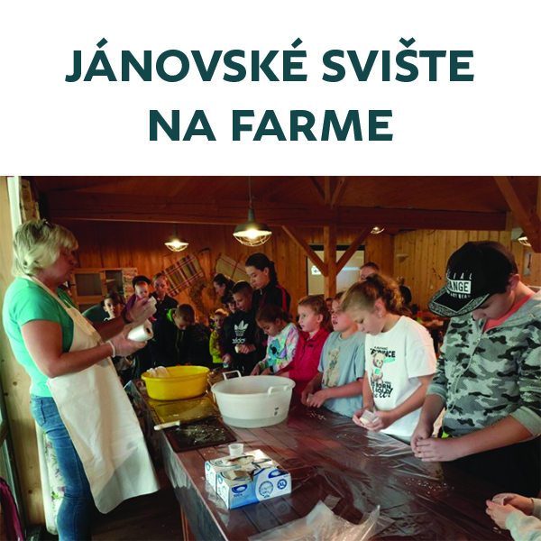 Jánovské svište na farme