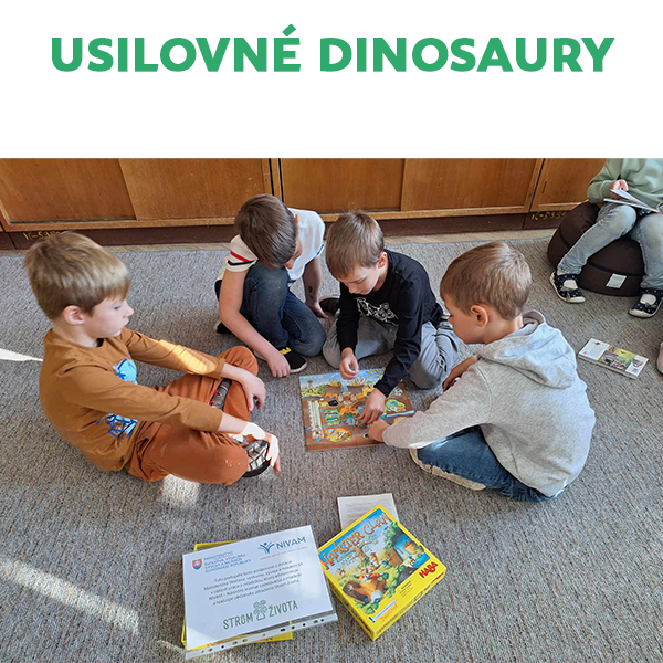 Usilovné dinosaury