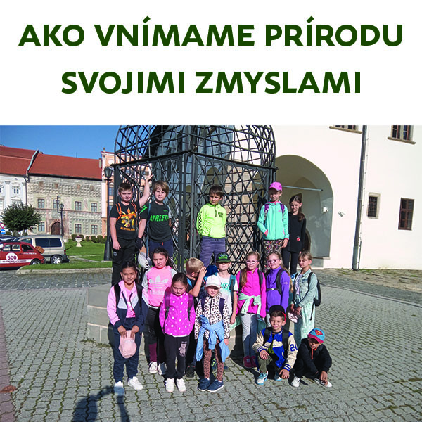 Ako vnímame prírodu svojimi zmyslami