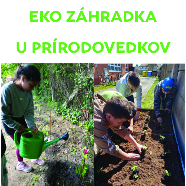 Eko záhrada u Prírodovedkov