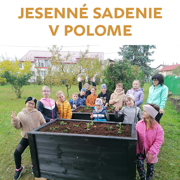 Jesenné sadenie v Polome