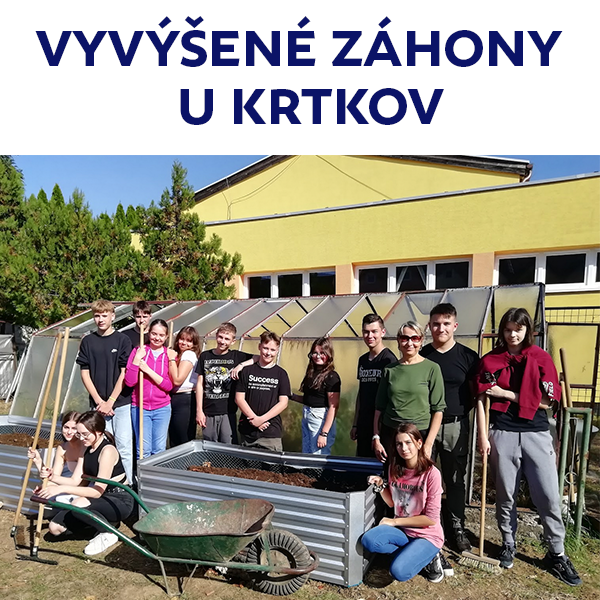 Vyvýšené záhony u Krtkov