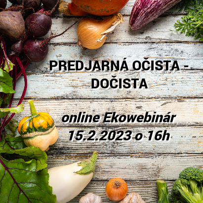 Predjarná očista - dočista Ekowebinár