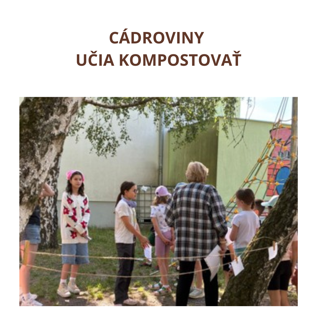 Cádroviny učia kompostovať