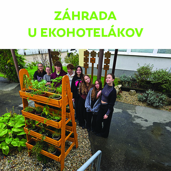 Záhrada u Ekohotelákov