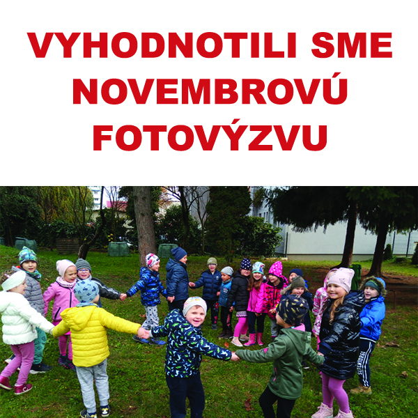 Vyhodnotili sme novembrovú FOTOVÝZVU