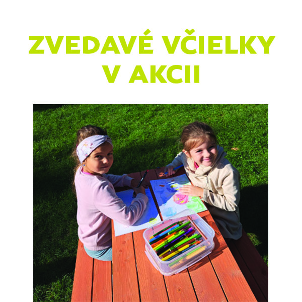 Zvedavé včielky v akcii