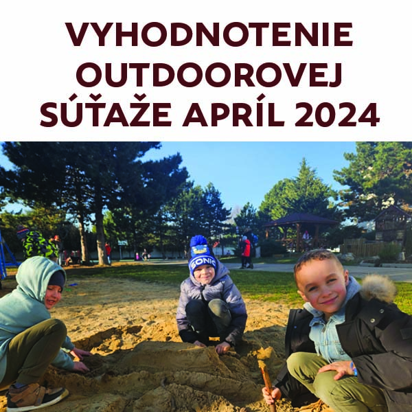 Vyhodnotenie OUTDOOR apríl 2024