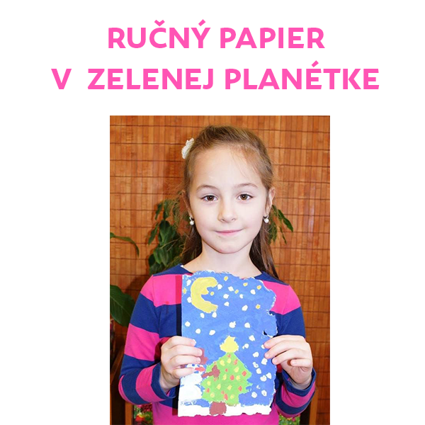 Výroba ručného papiera v klube Zelená planéta