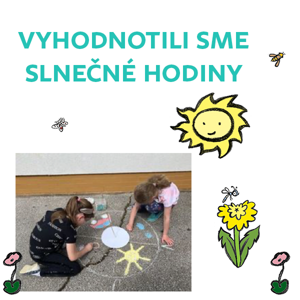 Vyhodnotili sme outdoorovú súťaž SLNEČNÉ HODINY